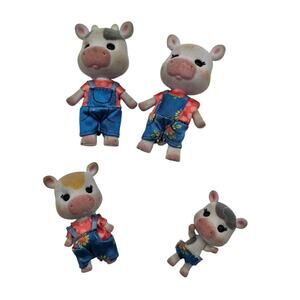 Honey Bee Acres The Cloverberrys Cow Family set